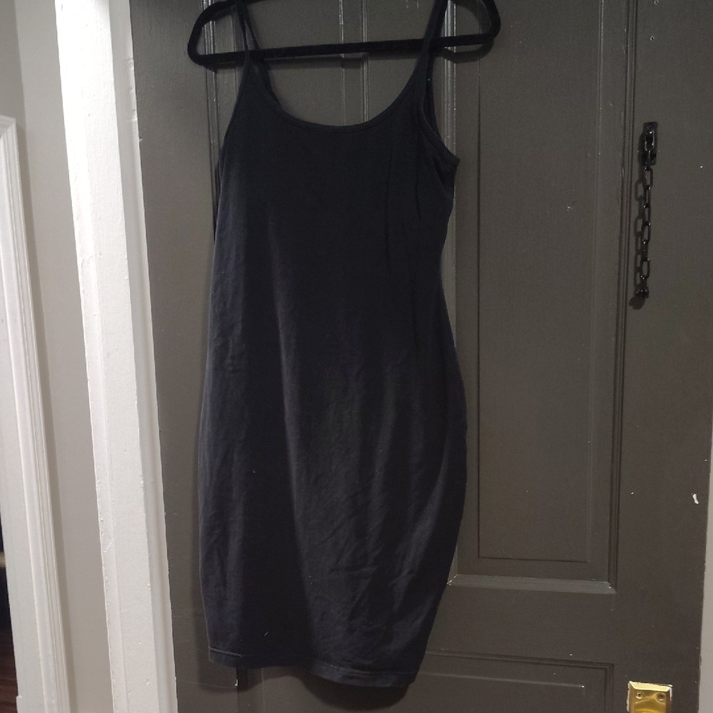 lululemon athletica Black Mini Slip Dress
